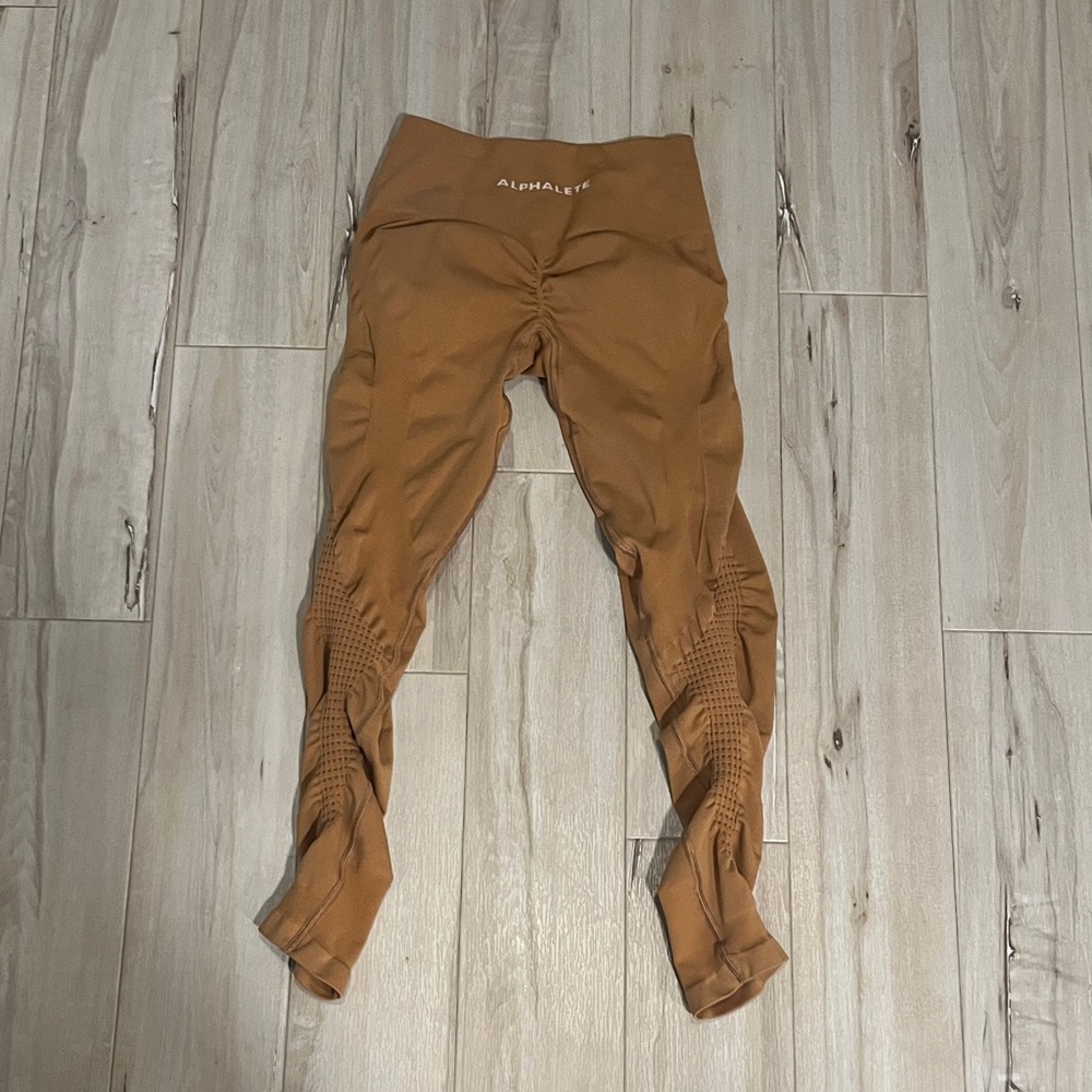 Alphalete Tan Leggings